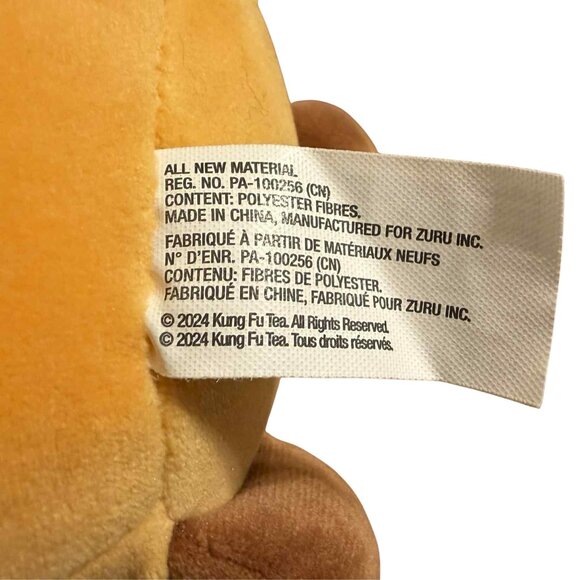 Kung Fu Tea Bear Plush Holding Cup | ZURU | 5” Kawaii Coffee Shop Collectible - Picture 5 of 9